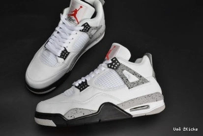 Cement” EyeCatching 4 Jordan  542 Air 840606-192 OG “White 0820